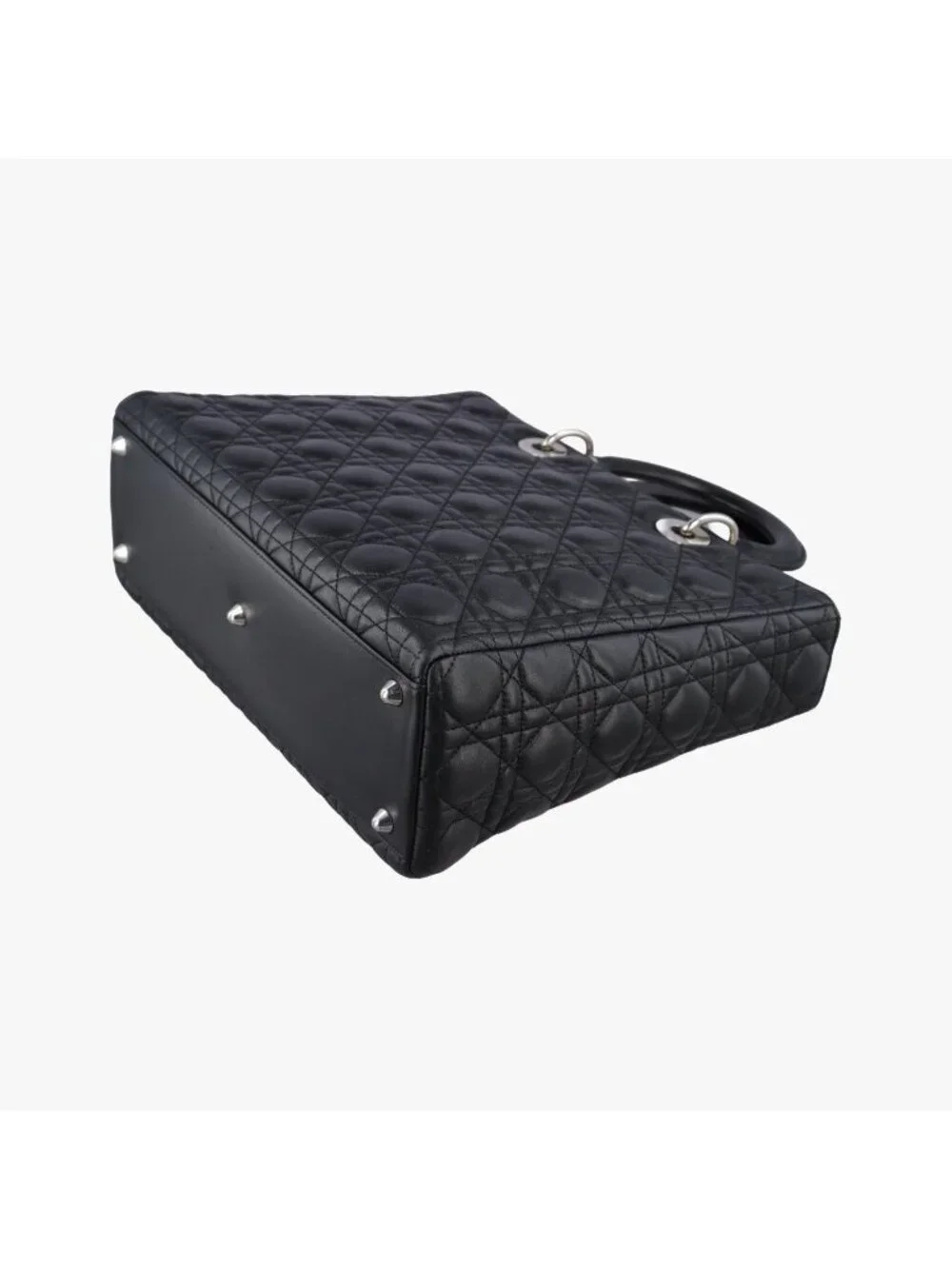 Dior Lady Black Lambskin Handbag